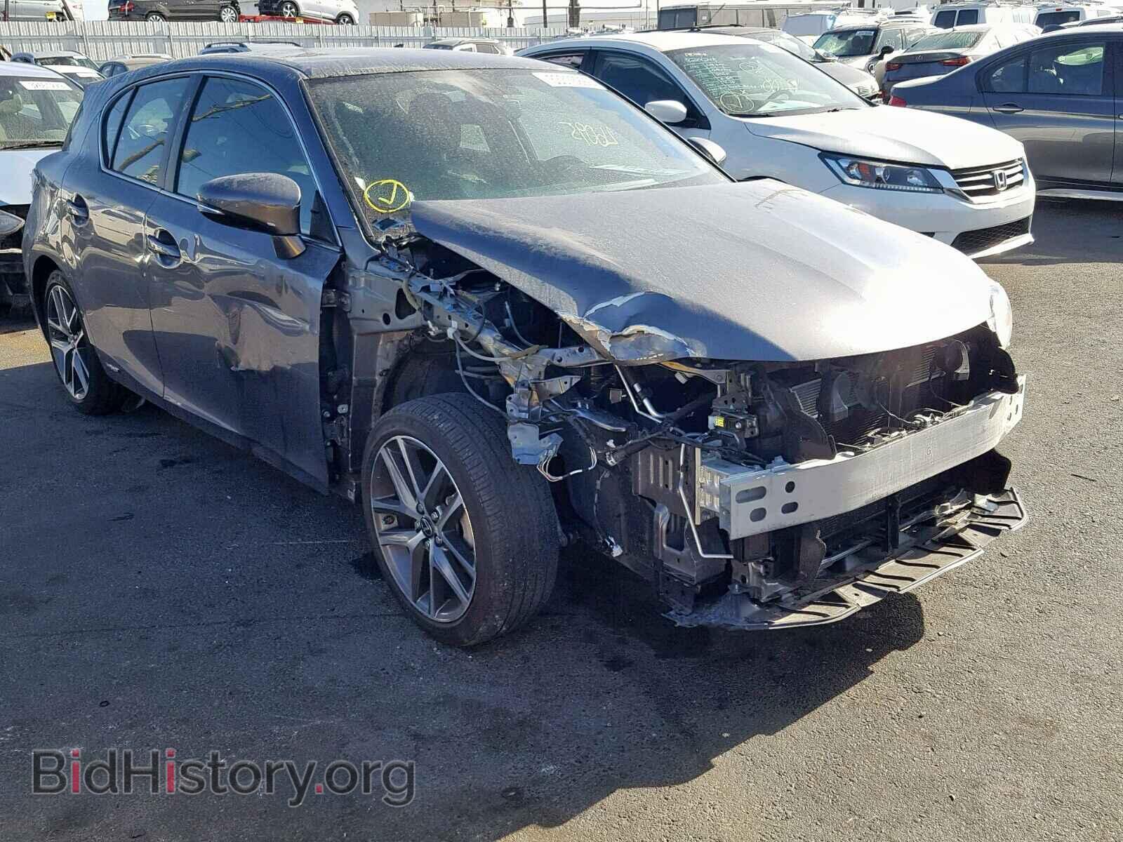 2016 LEXUS CT 200 - VIN: JTHKD5BH9G2251383 - Фото 9