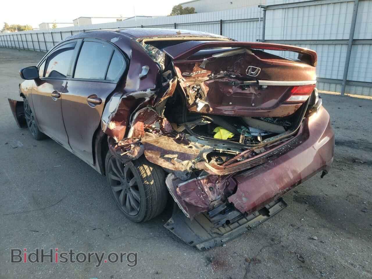 2014 HONDA CIVIC - VIN: 19XFB2F9XEE263665 - Фото 3