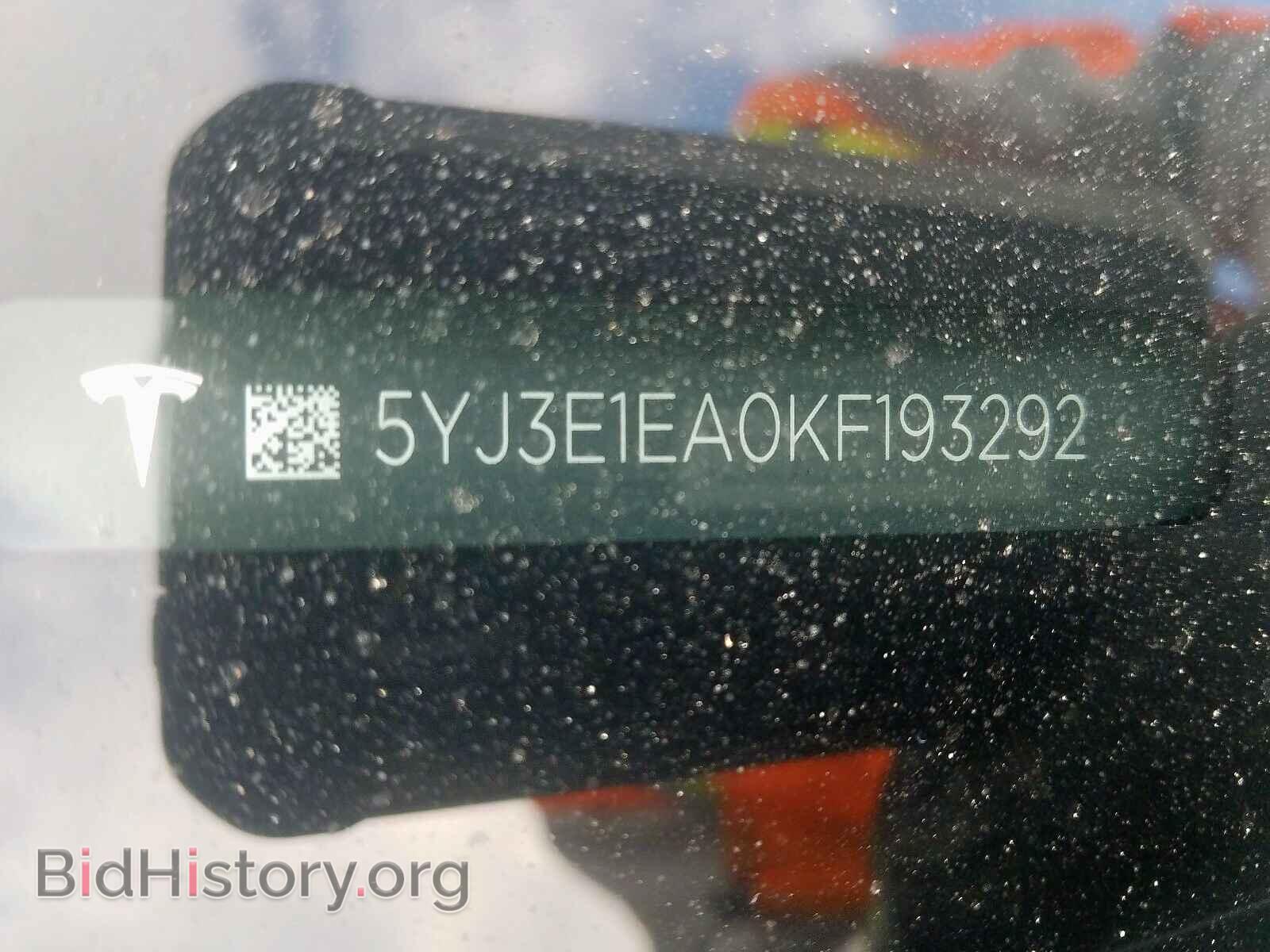 2019 TESLA MODEL 3 - VIN: 5YJ3E1EA0KF193292 - Photo 10