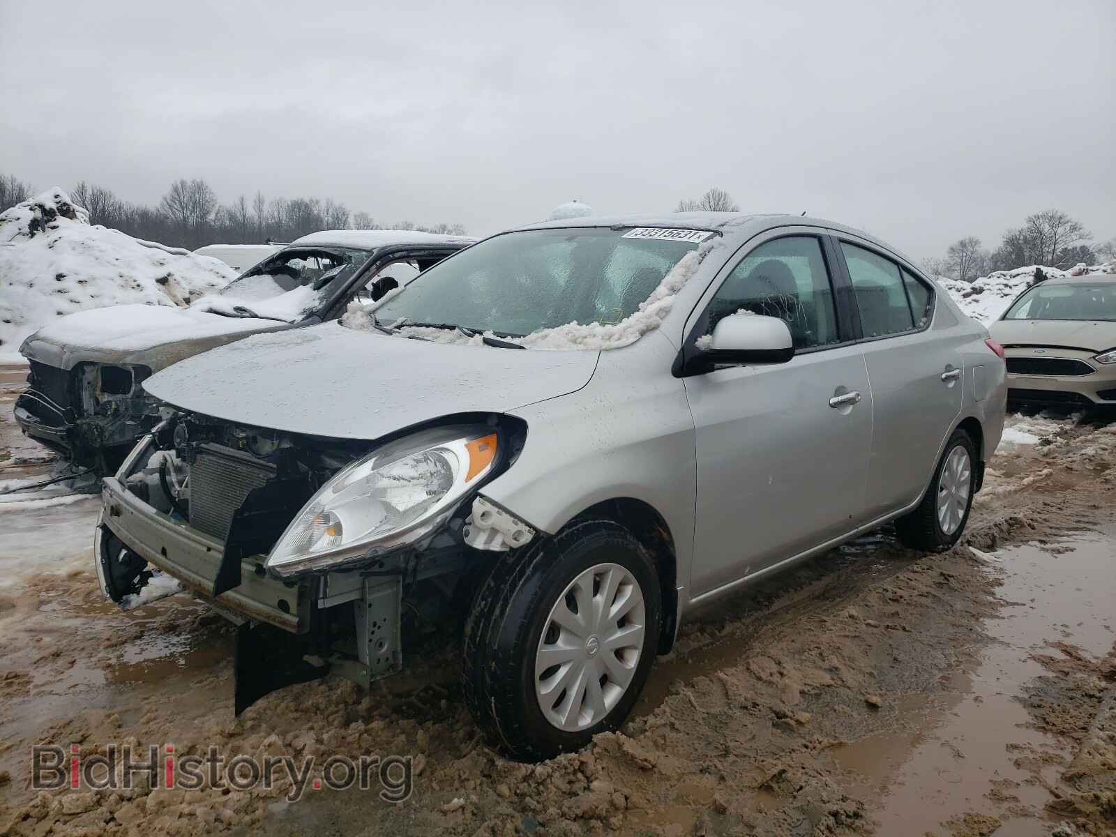 2012 NISSAN VERSA - VIN: 3N1CN7AP6CL918249 - Фото 2