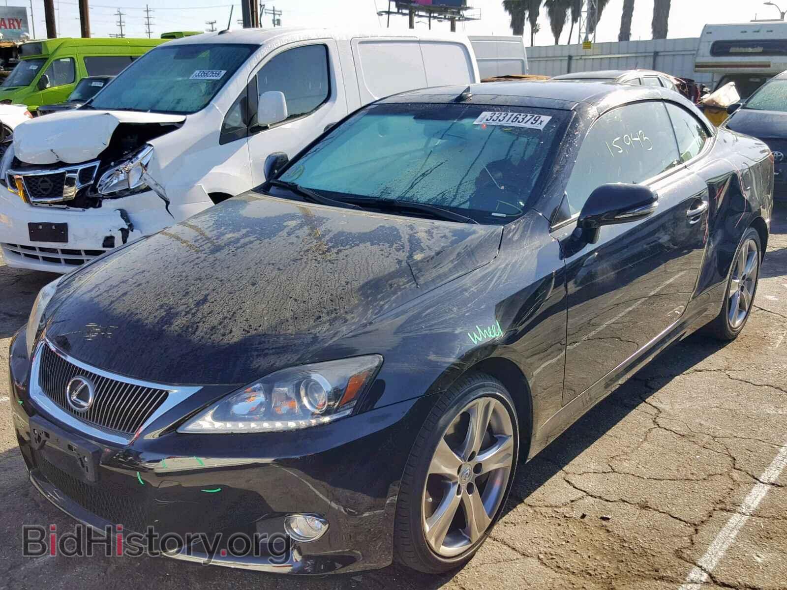 2012 LEXUS IS - VIN: JTHFE2C28C2508857 - Photo 2