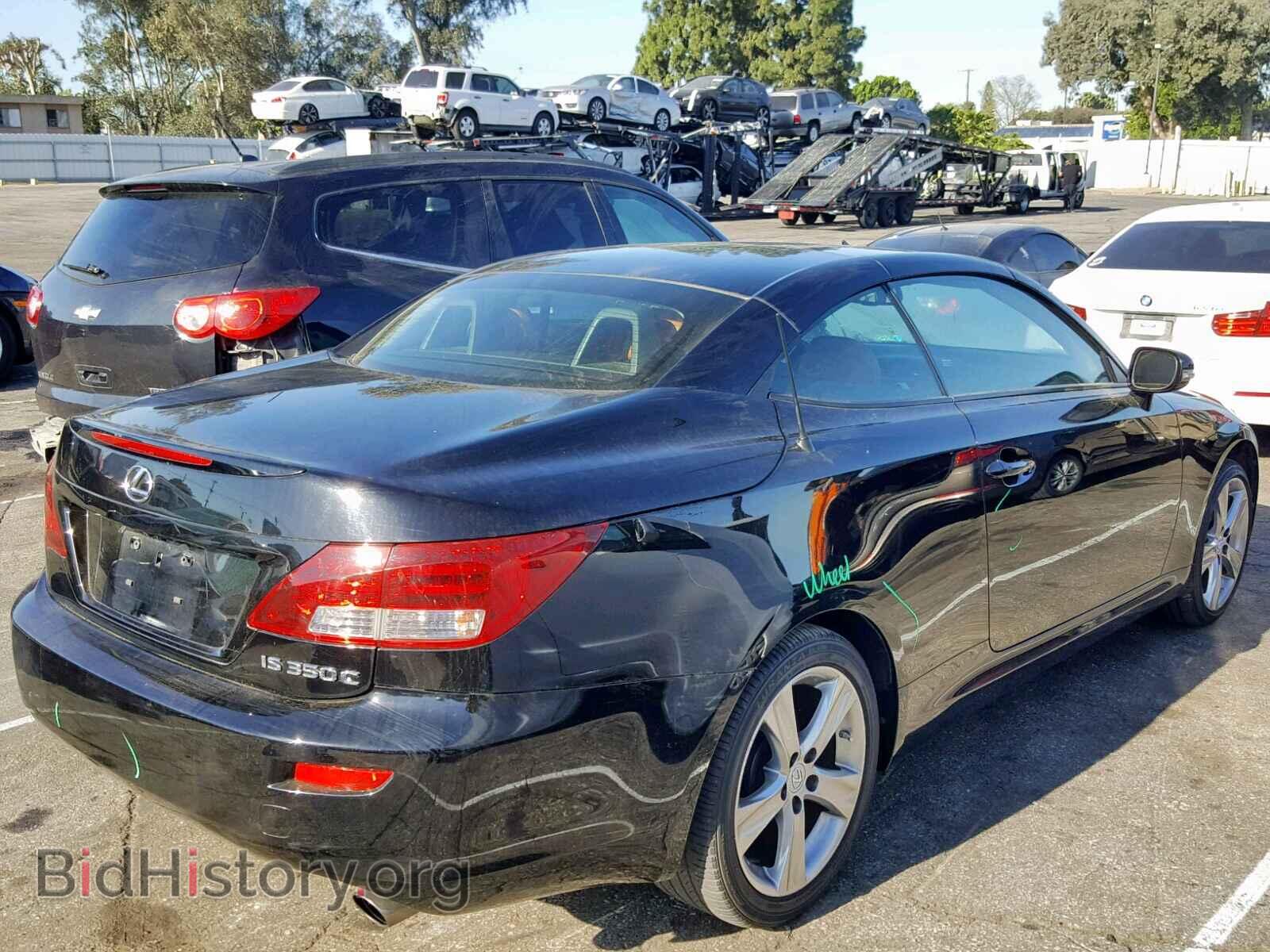 2012 LEXUS IS - VIN: JTHFE2C28C2508857 - Photo 4