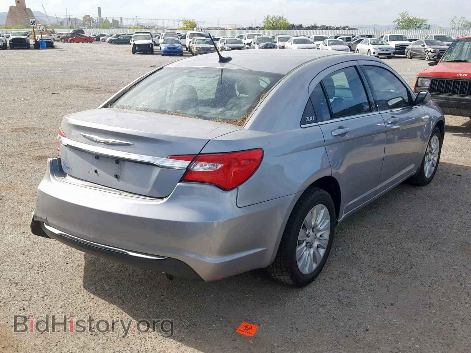2014 CHRYSLER 200 - VIN: 1C3CCBAB4EN205156 - Photo 4