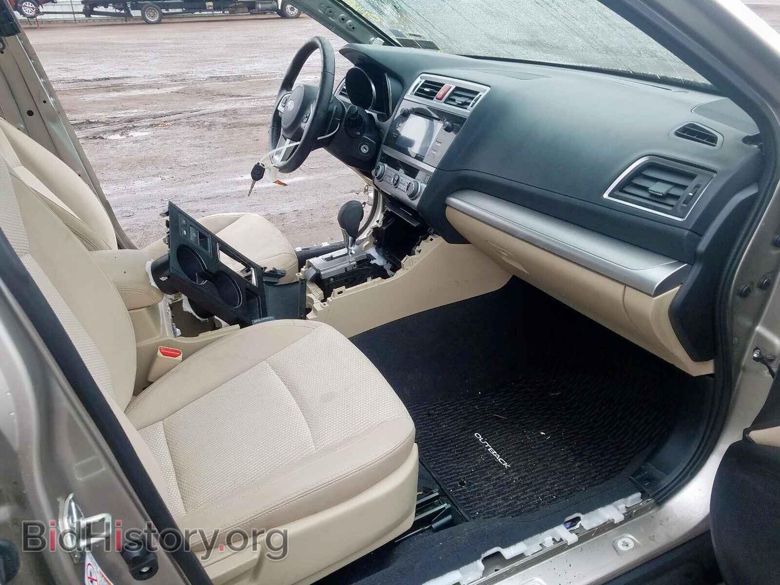 2016 SUBARU OUTBACK - VIN: 4S4BSAHC3G3248626 - Photo 5