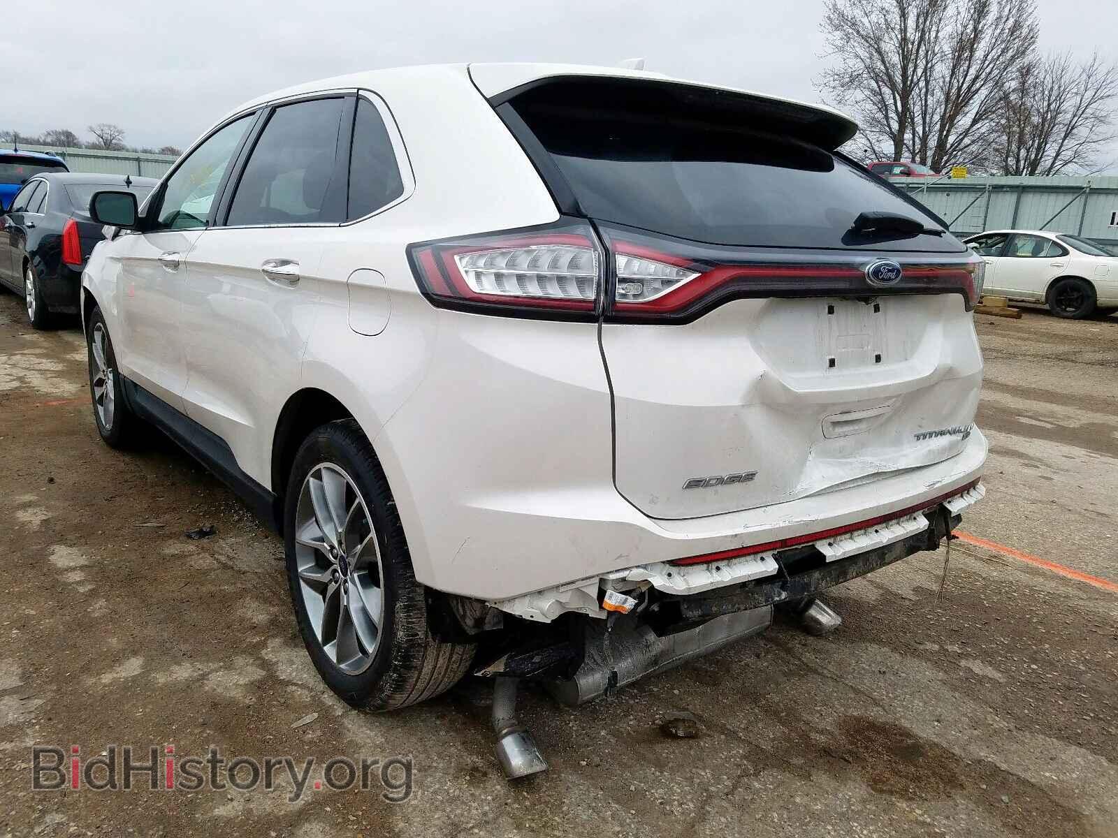 2016 FORD EDGE - VIN: 2FMPK4K88GBB04324 - Фото 3
