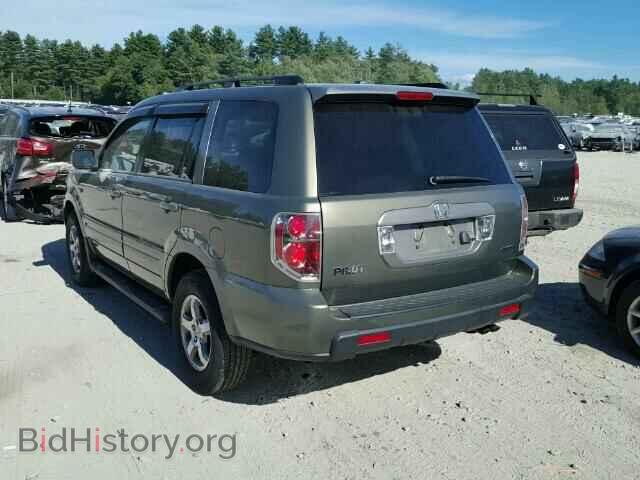 2007 HONDA PILOT - VIN: 2HKYF18737H508145 - Фото 3