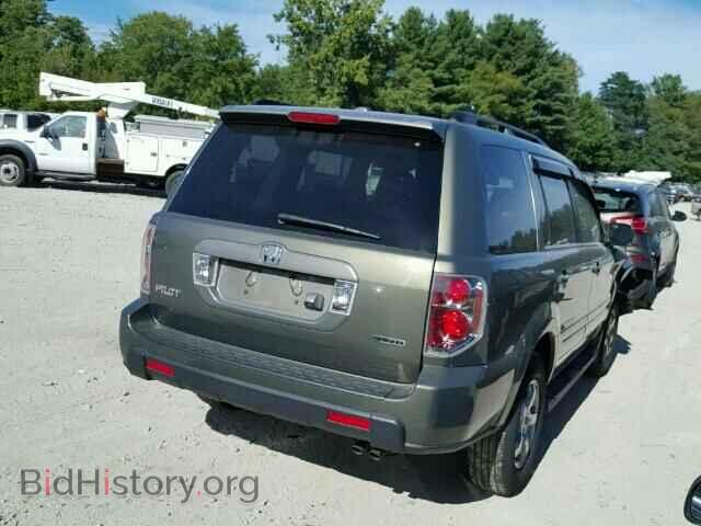 2007 HONDA PILOT - VIN: 2HKYF18737H508145 - Фото 4