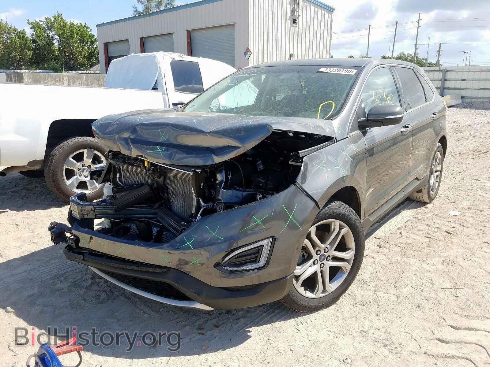 2018 FORD EDGE - VIN: 2FMPK3K90JBB19734 - Фото 2