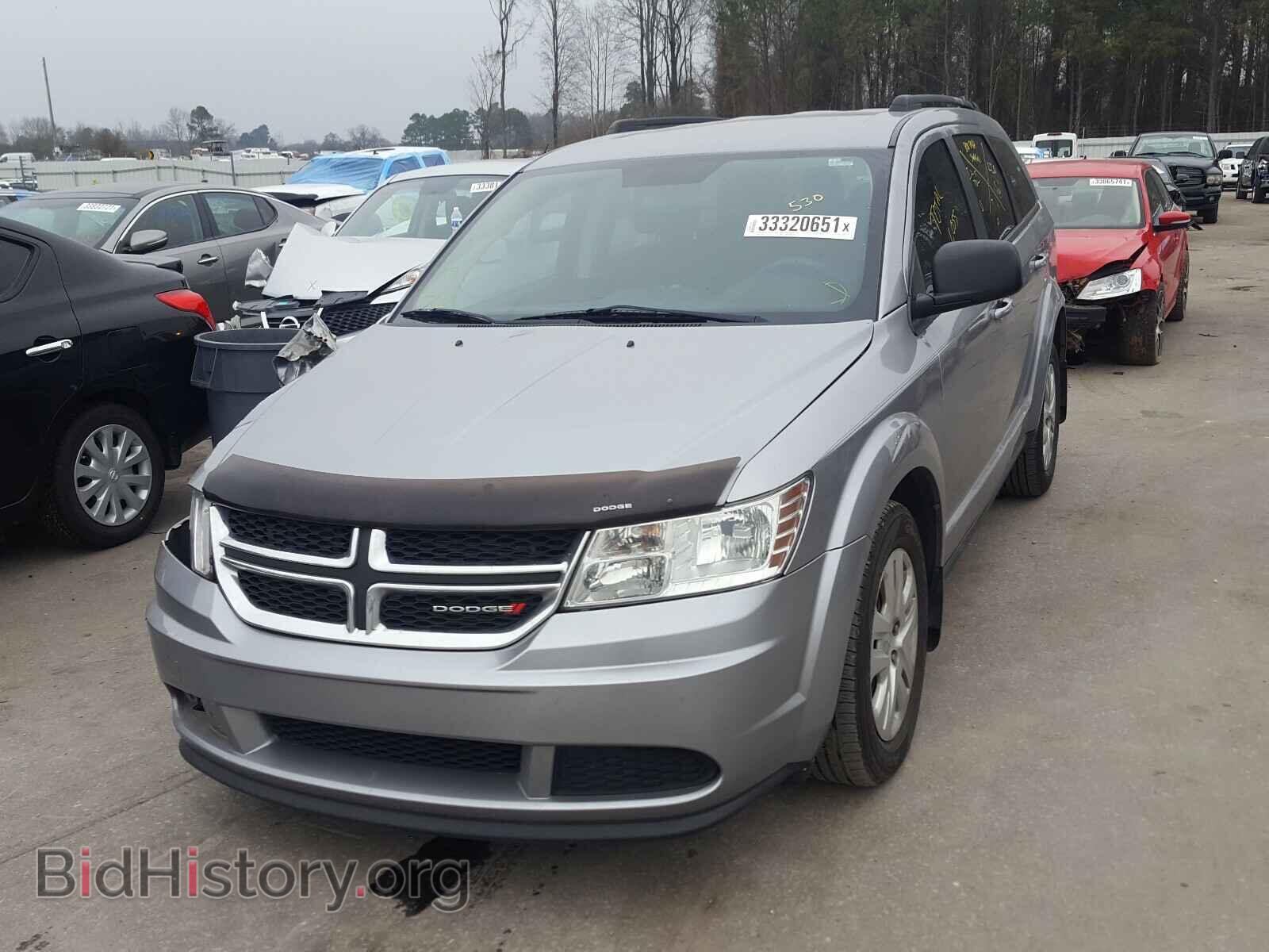 2017 DODGE JOURNEY - VIN: 3C4PDCABXHT562233 - Фото 2