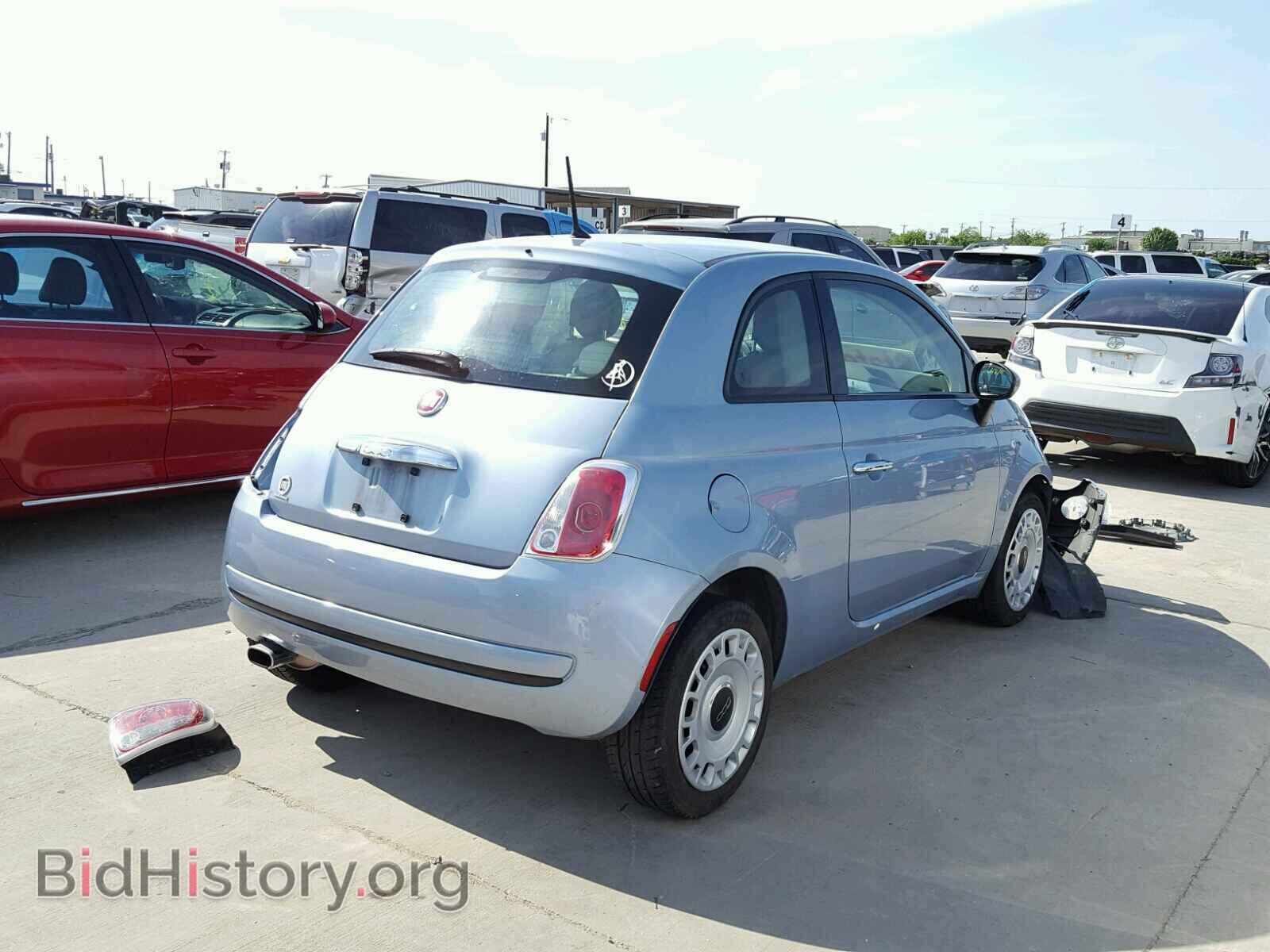 2013 FIAT 500 - VIN: 3C3CFFAR7DT745479 - Фото 4