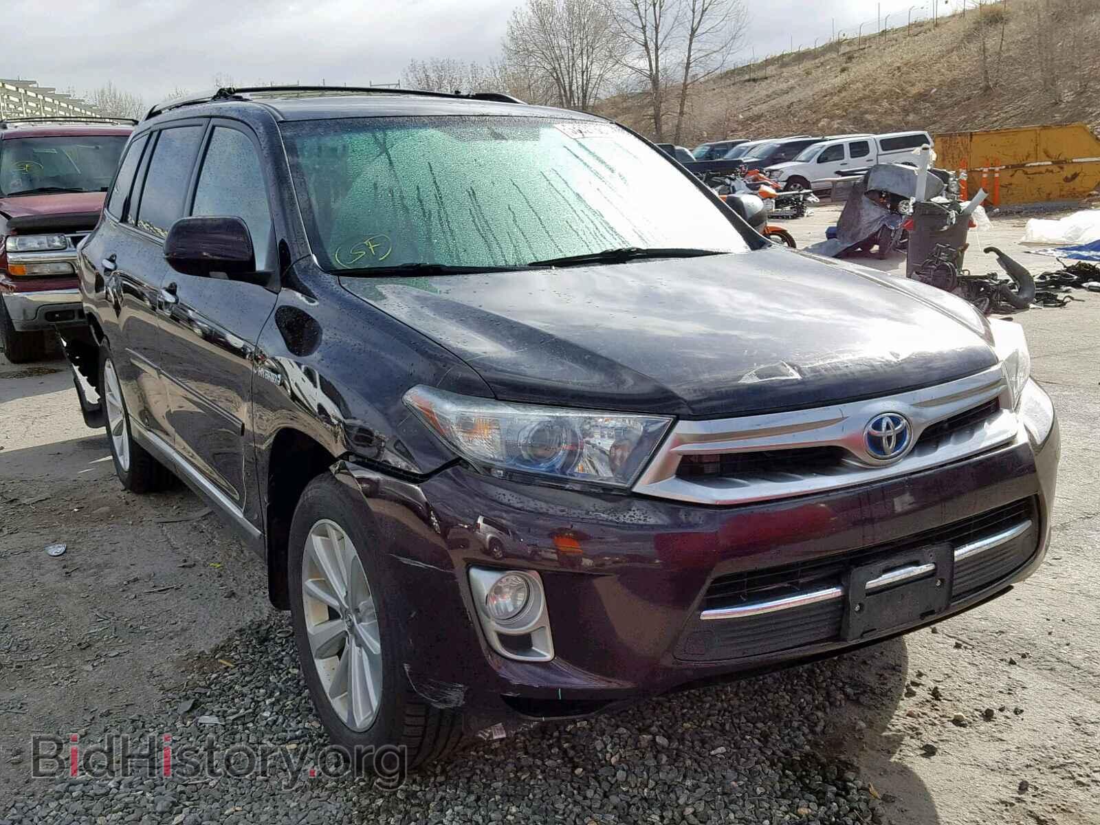 Photo JTEDC3EH1C2004166 - TOYOTA HIGHLANDER 2012