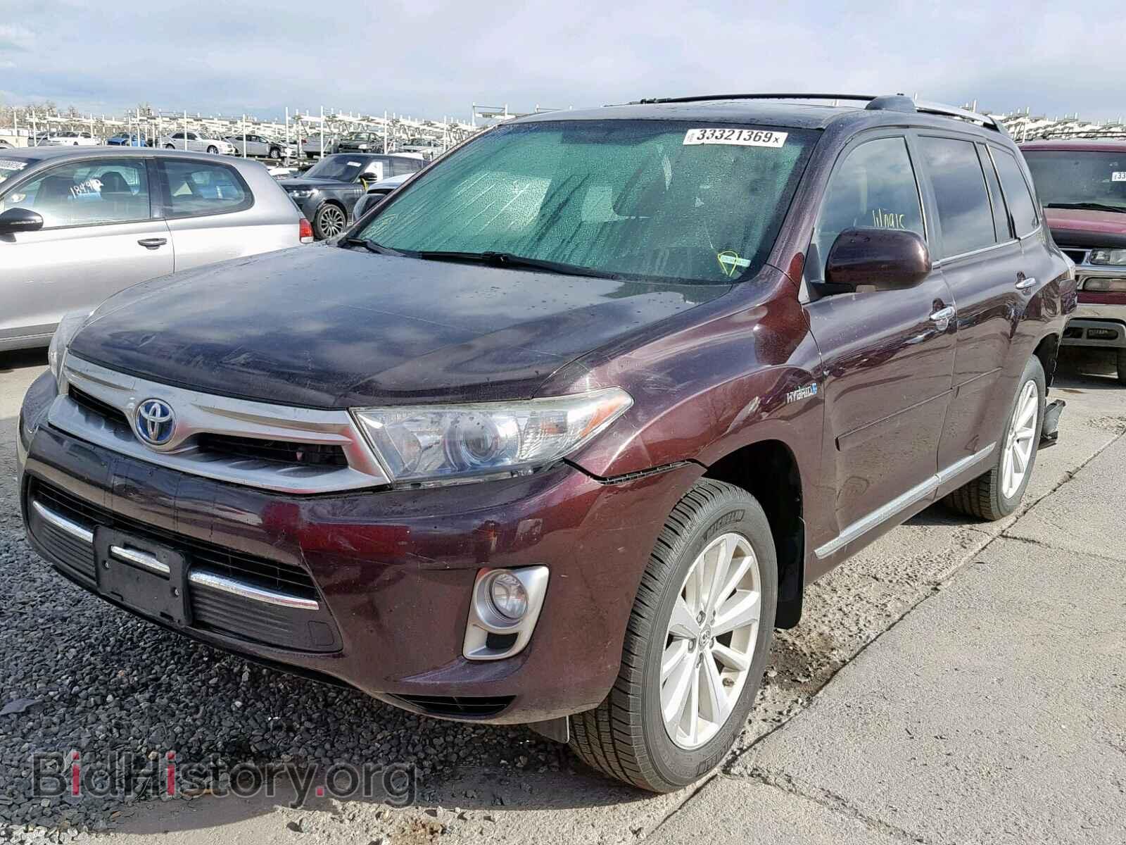 2012 TOYOTA HIGHLANDER - VIN: JTEDC3EH1C2004166 - Фото 2