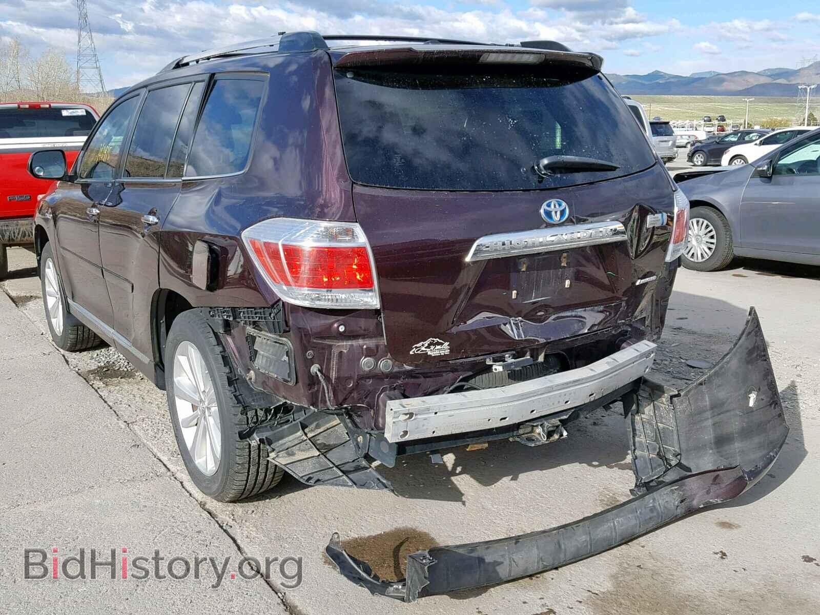 2012 TOYOTA HIGHLANDER - VIN: JTEDC3EH1C2004166 - Фото 3