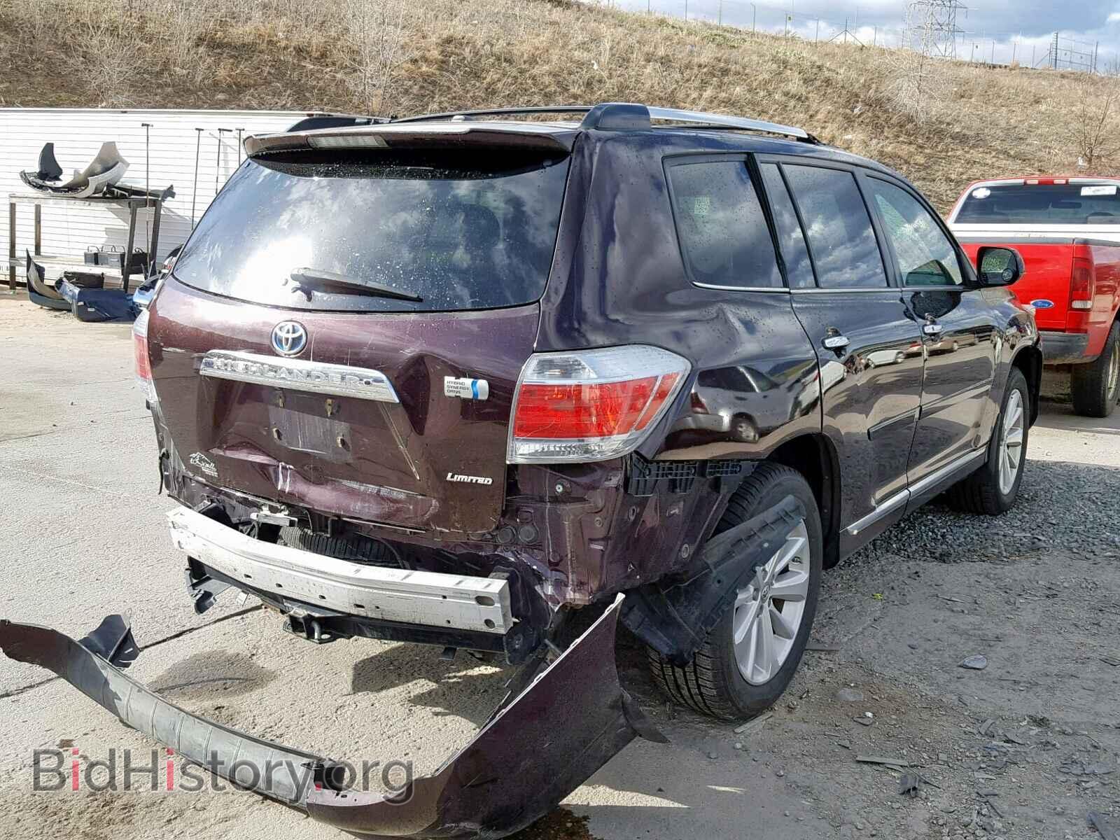 2012 TOYOTA HIGHLANDER - VIN: JTEDC3EH1C2004166 - Фото 4