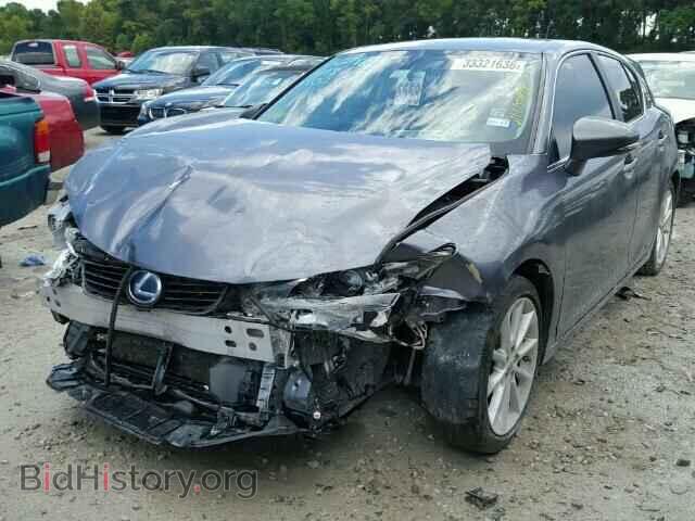 2012 LEXUS CT 200 - VIN: JTHKD5BH4C2107072 - Фото 2