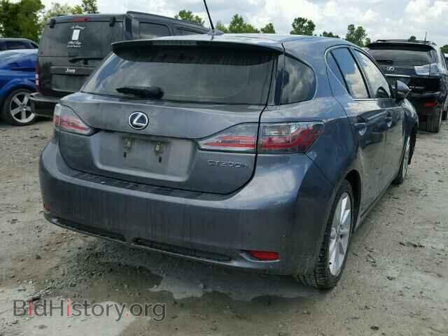 2012 LEXUS CT 200 - VIN: JTHKD5BH4C2107072 - Фото 4