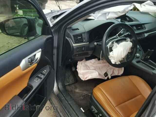 2012 LEXUS CT 200 - VIN: JTHKD5BH4C2107072 - Фото 9