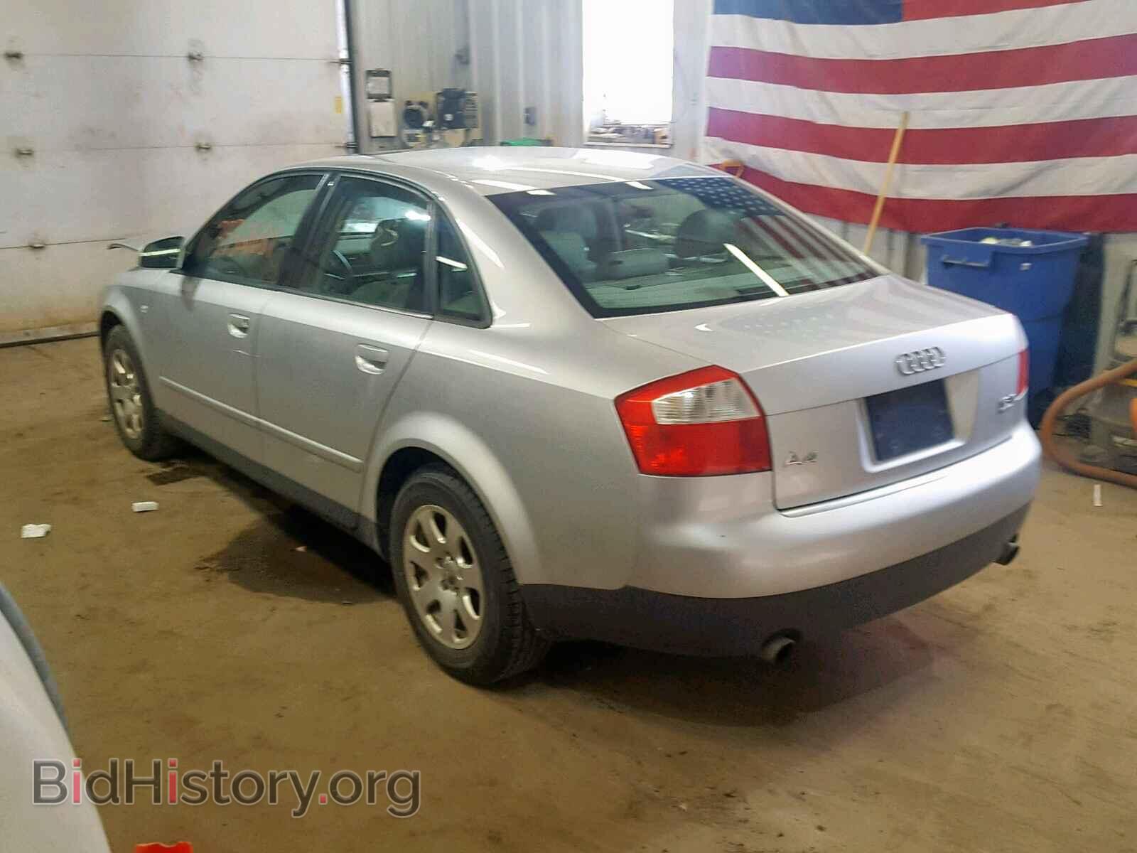 2002 AUDI A4 - VIN: WAULC68EX2A309234 - Фото 3