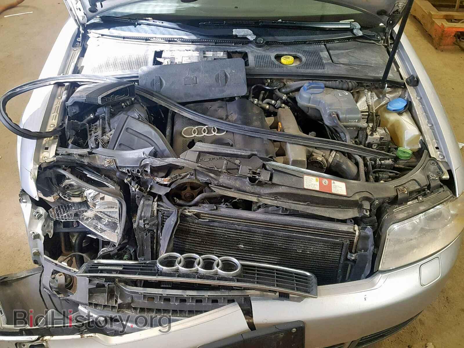 2002 AUDI A4 - VIN: WAULC68EX2A309234 - Фото 7
