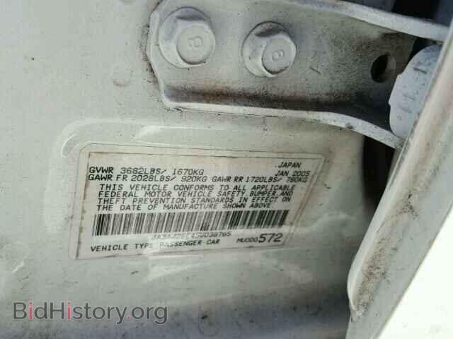 2005 MITSUBISHI LANCER - VIN: JA3AJ26E45U038765 - Фото 10