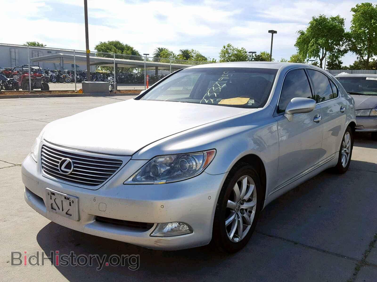 2008 LEXUS LS460 - VIN: JTHBL46F385079826 - Фото 2