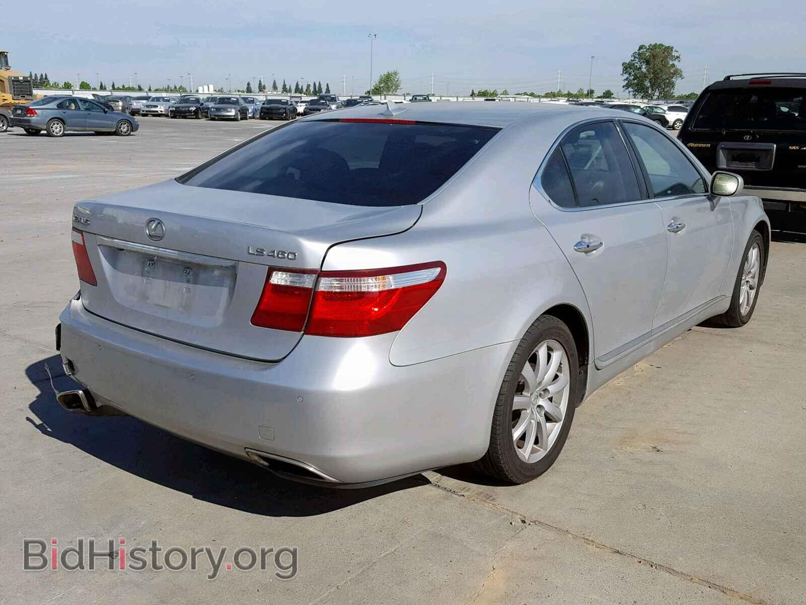 2008 LEXUS LS460 - VIN: JTHBL46F385079826 - Фото 4