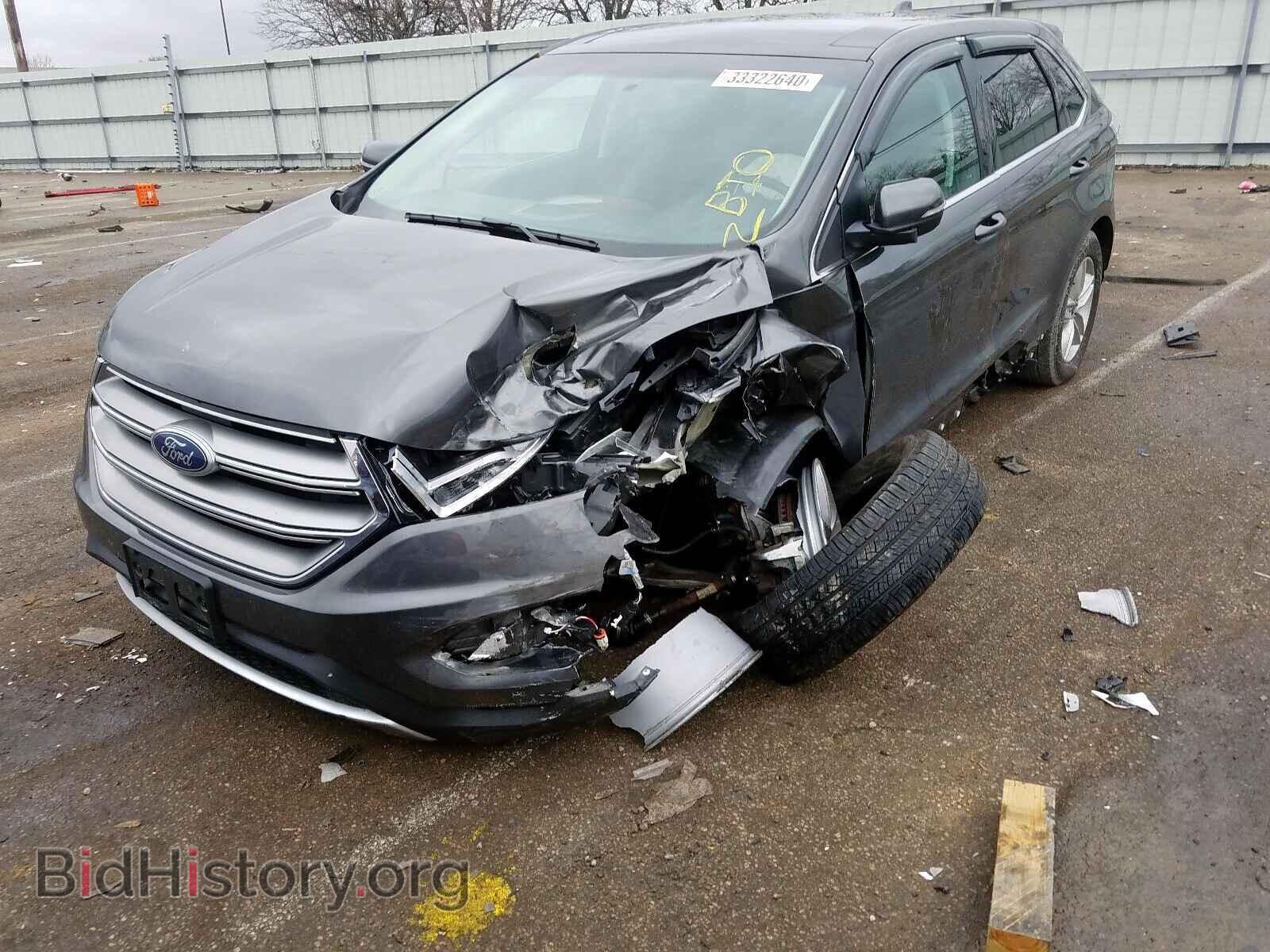 2015 FORD EDGE - VIN: 2FMTK4J93FBC31425 - Фото 2
