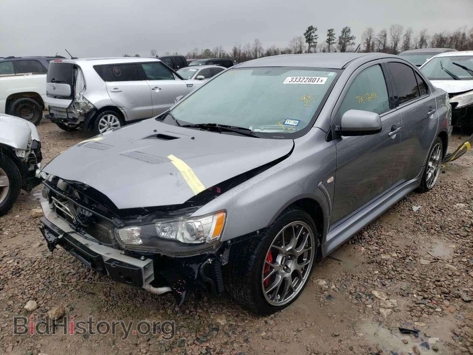 2013 MITSUBISHI EVO - VIN: JA32W5FV9DU013320 - Фото 2