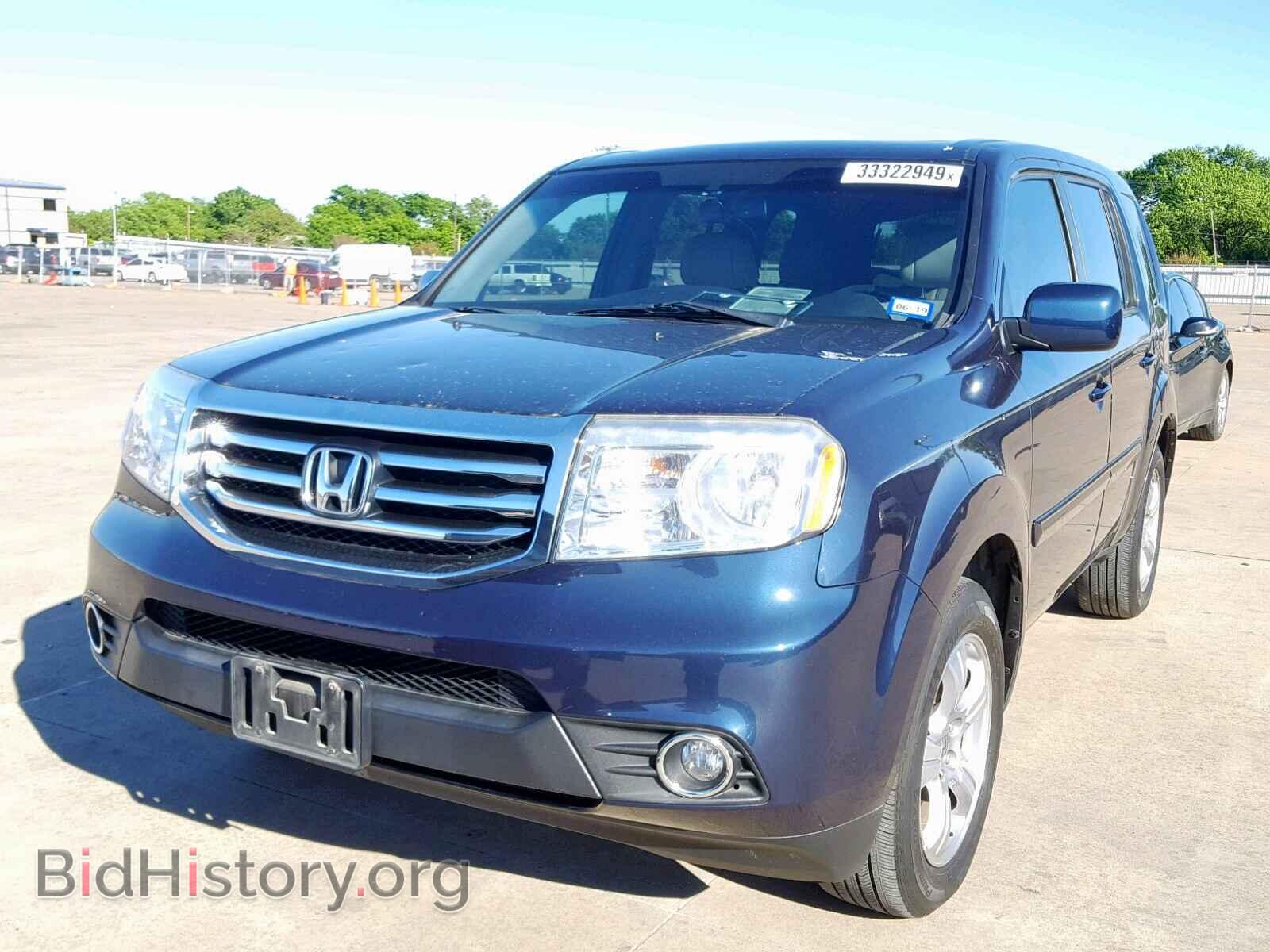 2012 HONDA PILOT EXL - VIN: 5FNYF3H64CB015408 - Фото 2