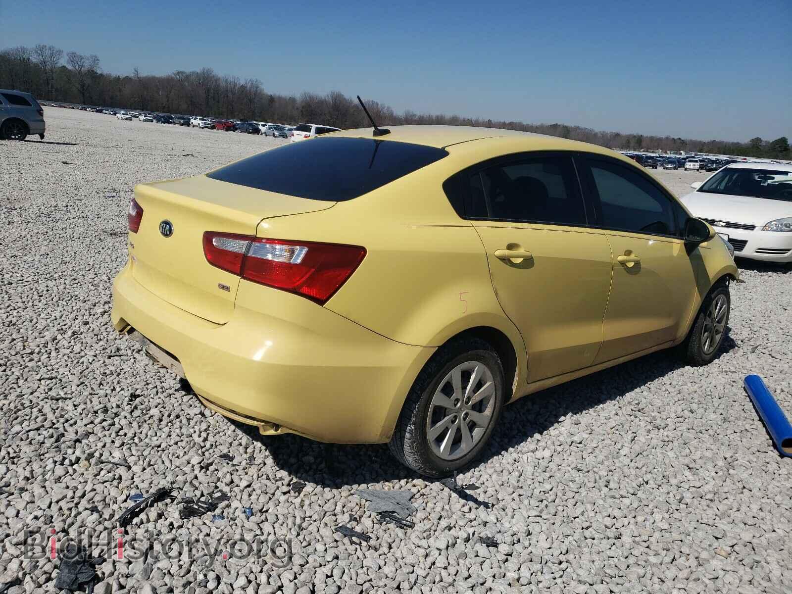 2016 KIA RIO - VIN: KNADM4A38G6594721 - Фото 4