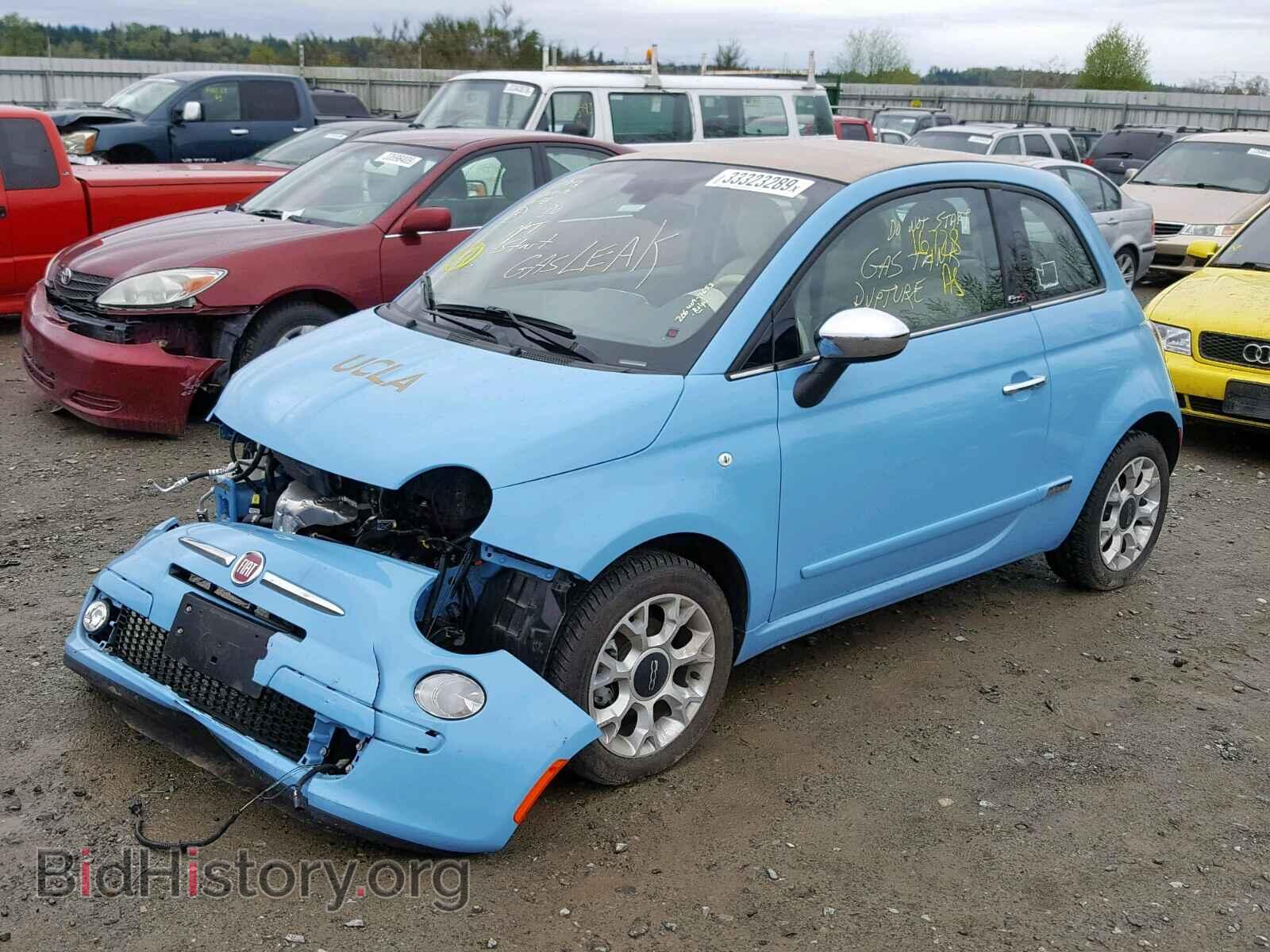 2017 FIAT 500 - VIN: 3C3CFFER5HT694337 - Фото 2