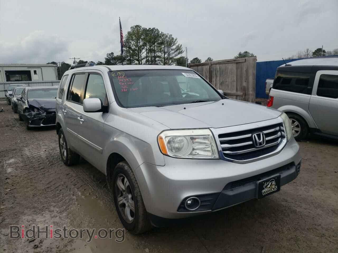 Photo 5FNYF3H43CB034692 - HONDA PILOT 2012