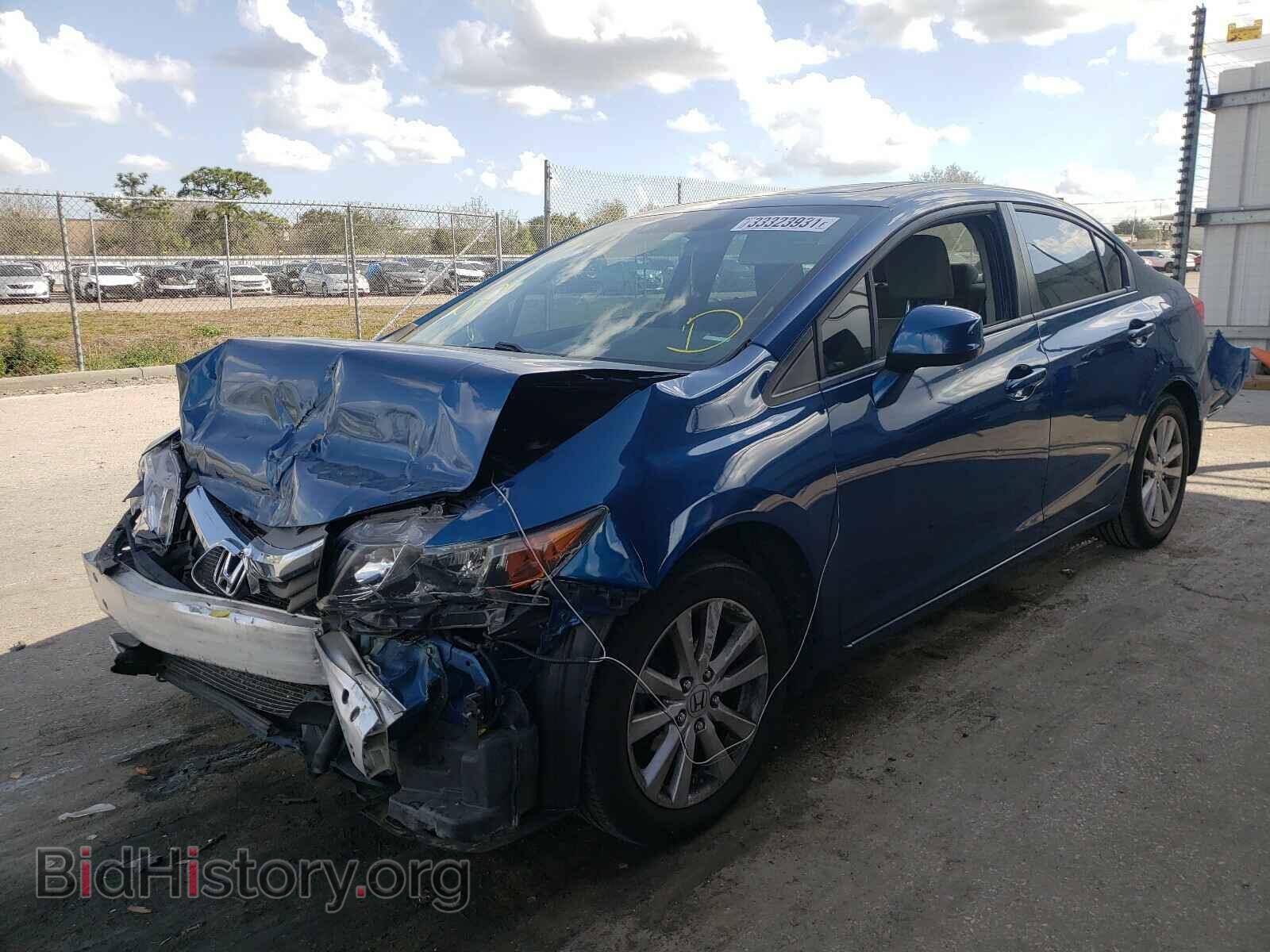 2012 HONDA CIVIC - VIN: 19XFB2F83CE038119 - Фото 2