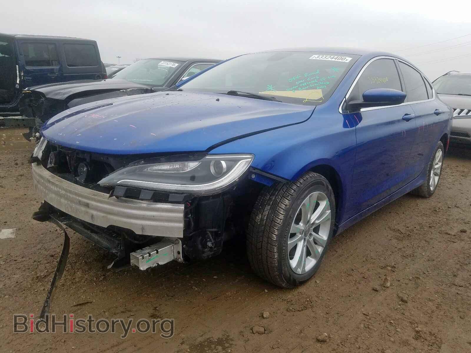 2015 CHRYSLER 200 - VIN: 1C3CCCAB7FN748203 - Фото 2