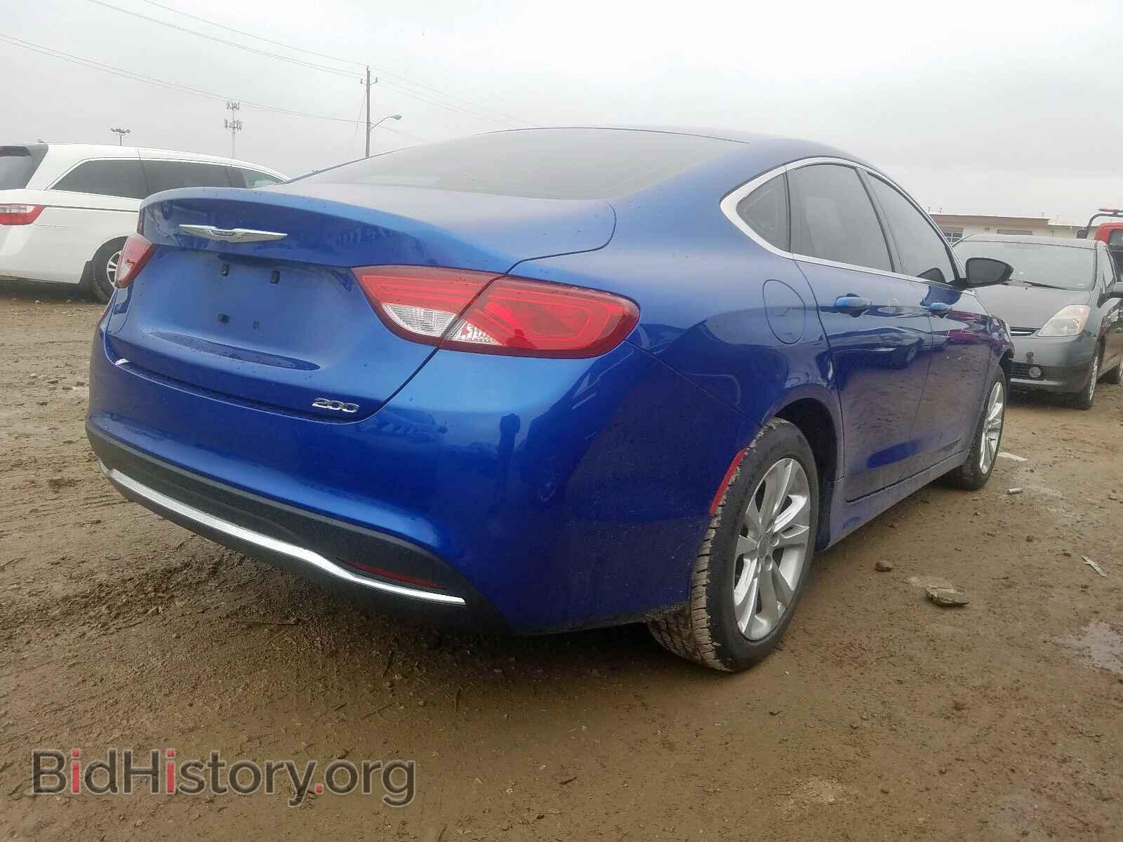 2015 CHRYSLER 200 - VIN: 1C3CCCAB7FN748203 - Фото 4