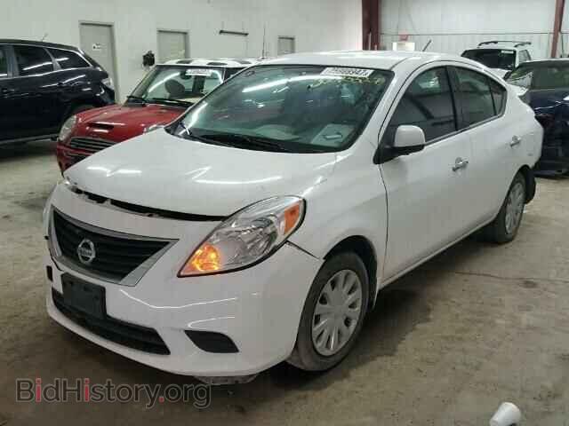 2014 NISSAN VERSA - VIN: 3N1CN7AP9EL876825 - Фото 2