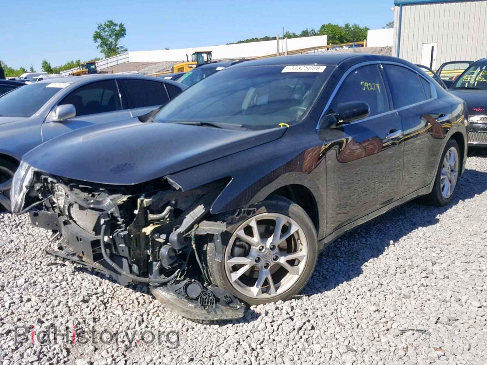 2012 NISSAN MAXIMA S - VIN: 1N4AA5AP1CC870455 - Фото 2