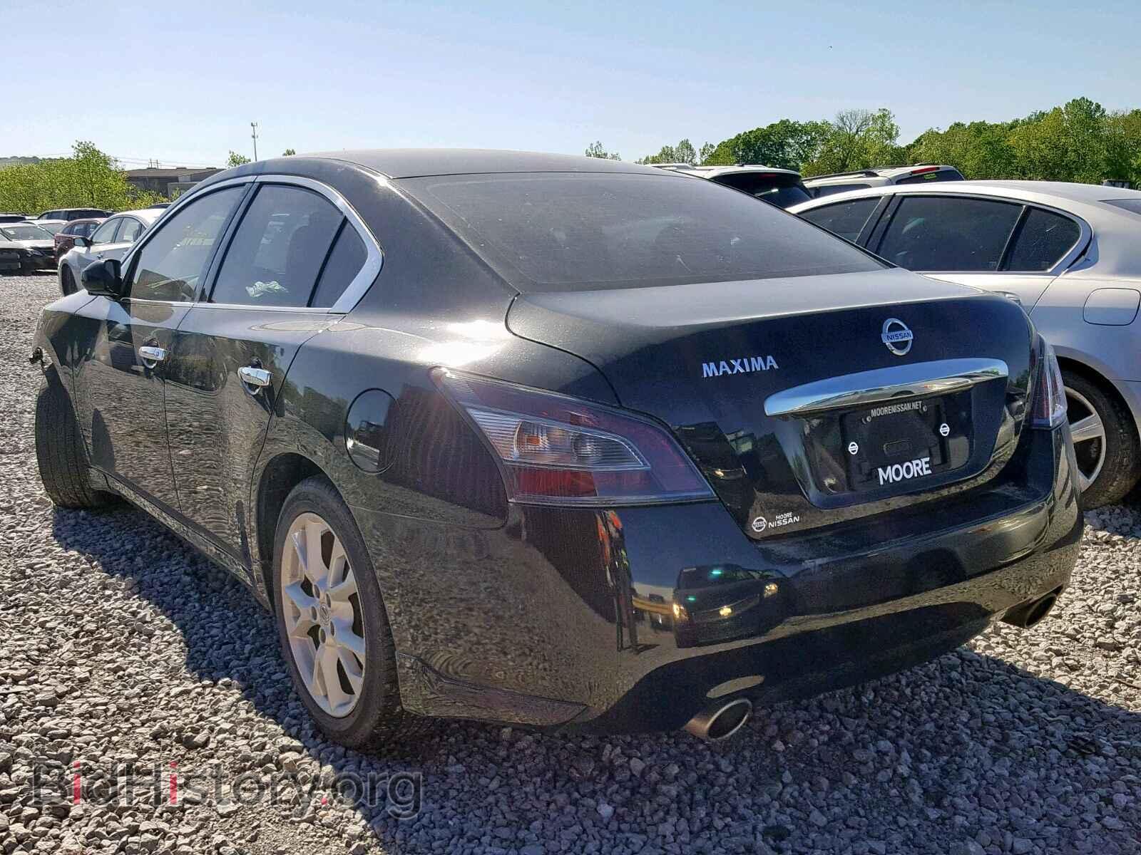 2012 NISSAN MAXIMA S - VIN: 1N4AA5AP1CC870455 - Фото 3