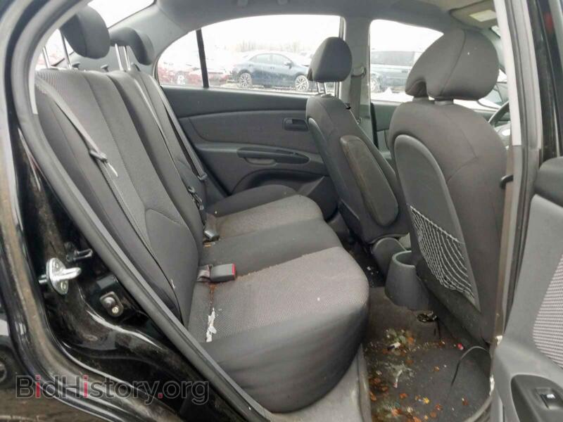 2011 Kia RIO BASE (VIN KNADH4A33B6868730) — фото 6 из 10