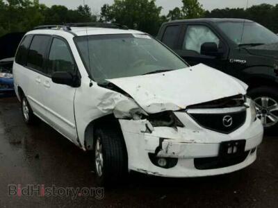 2002 Mazda MPV MPV Wagon, белый — VIN JM3LW28A720303856, Copart