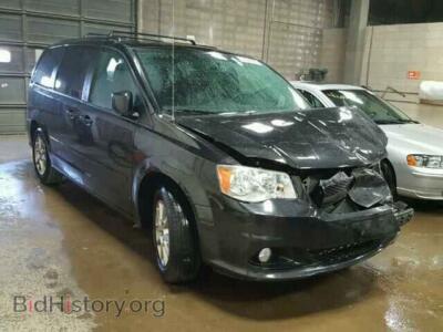 2011 Dodge CARAVAN Grand Cara, черный — VIN 2D4RN7DG5BR696794, Copart