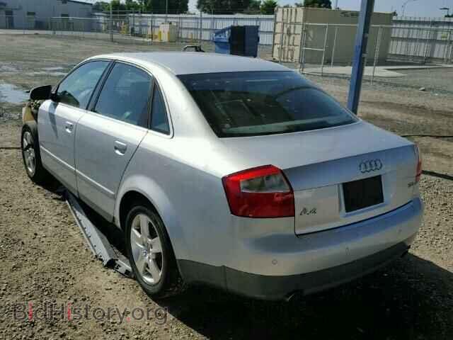 2002 AUDI A4 - VIN: WAUJT68E92A183827 - Фото 3