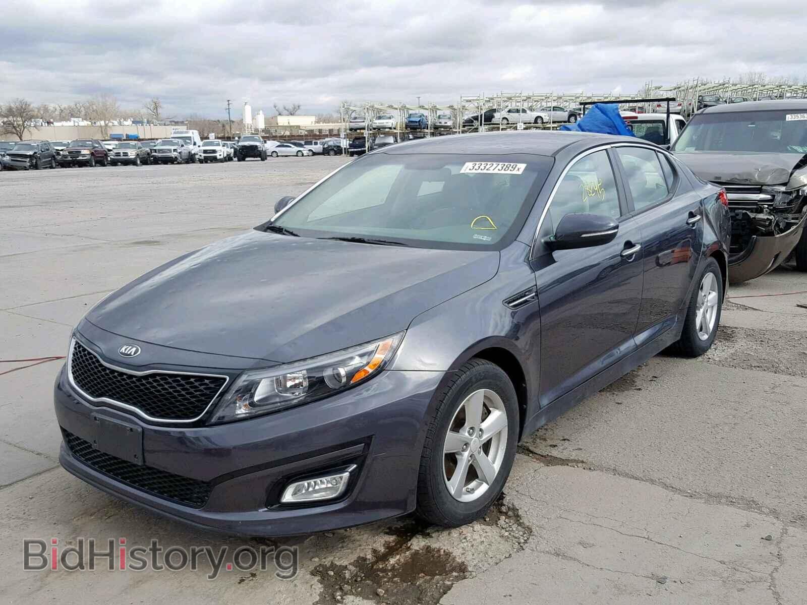 2015 KIA OPTIMA - VIN: 5XXGM4A74FG454510 - Фото 2