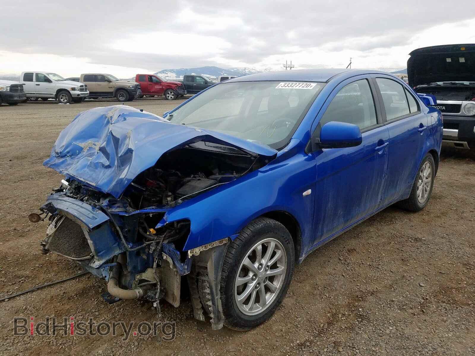 2012 MITSUBISHI LANCER - VIN: JA32V2FW4CU608942 - Фото 2
