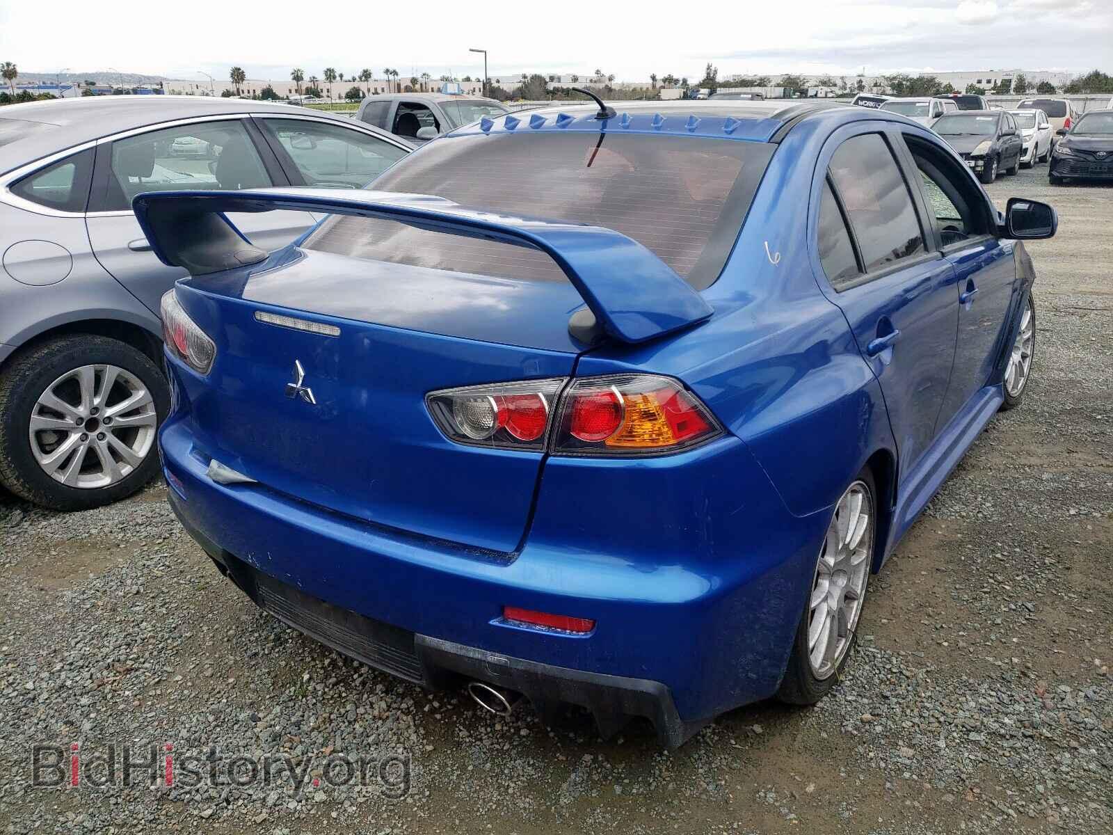 2012 MITSUBISHI EVO - VIN: JA32W8FV9CU017884 - Фото 4