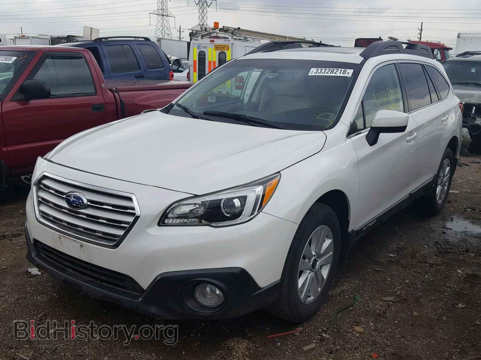 2015 SUBARU OUTBACK - VIN: 4S4BSBDCXF3266535 - Фото 2
