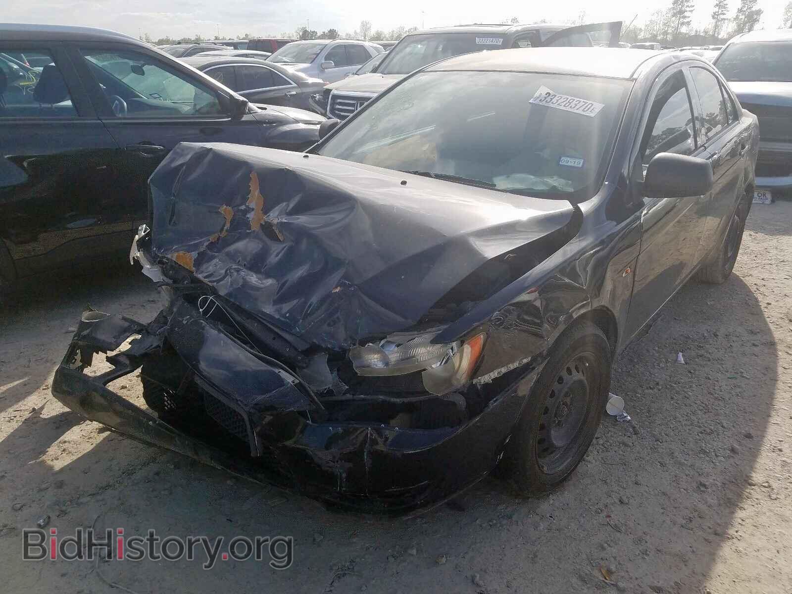 2008 MITSUBISHI LANCER - VIN: JA3AU16U18U001606 - Фото 2