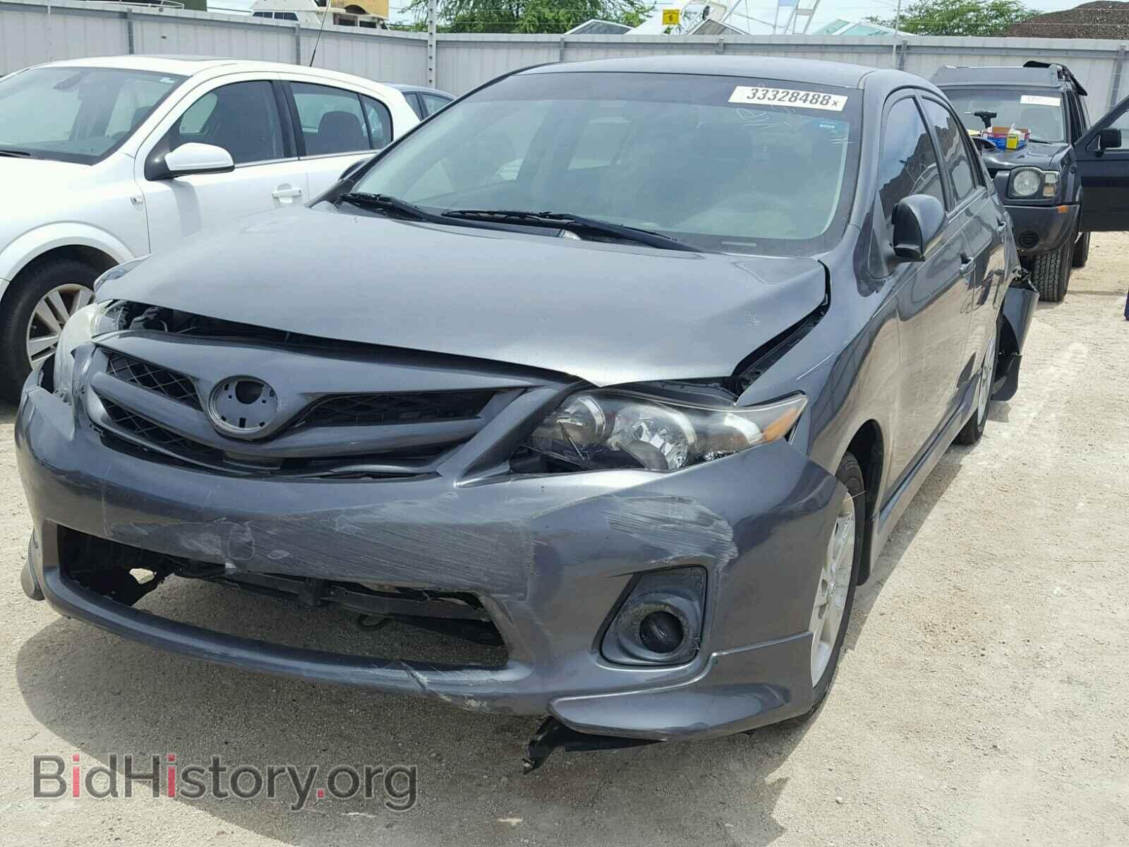 2011 TOYOTA COROLLA BA - VIN: 2T1BU4EE3BC709698 - Фото 2