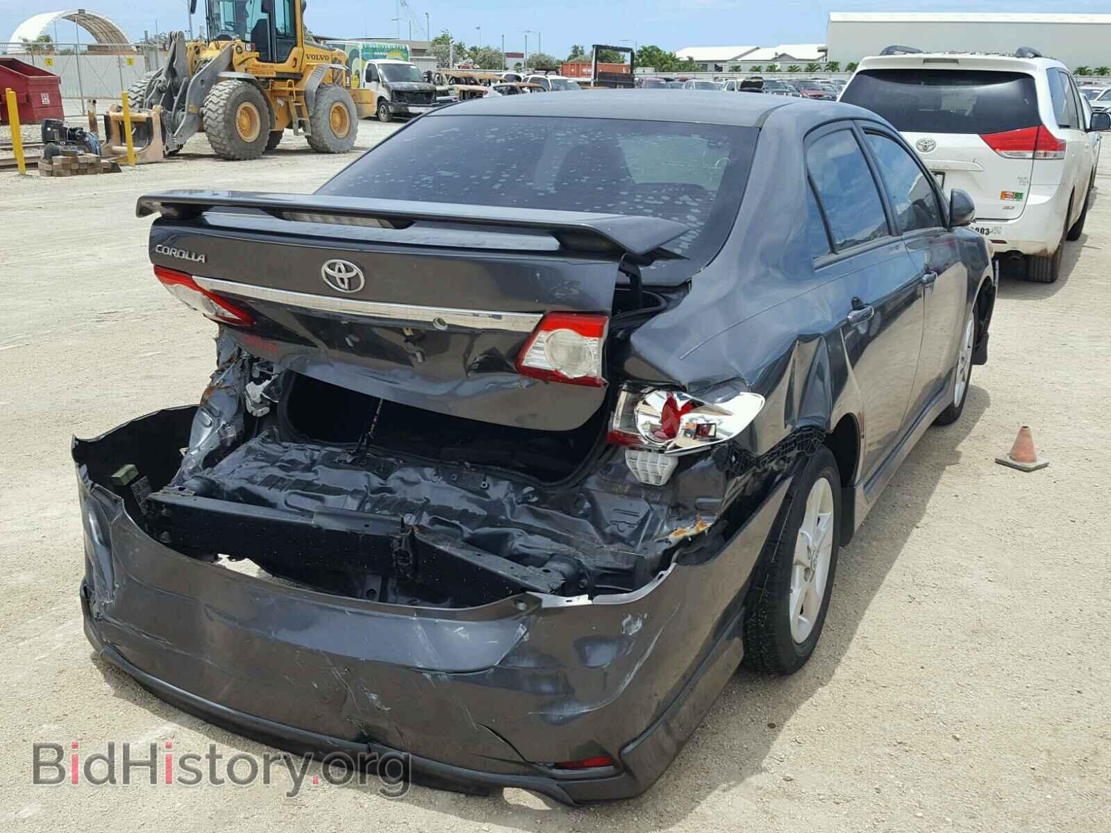 2011 TOYOTA COROLLA BA - VIN: 2T1BU4EE3BC709698 - Фото 4