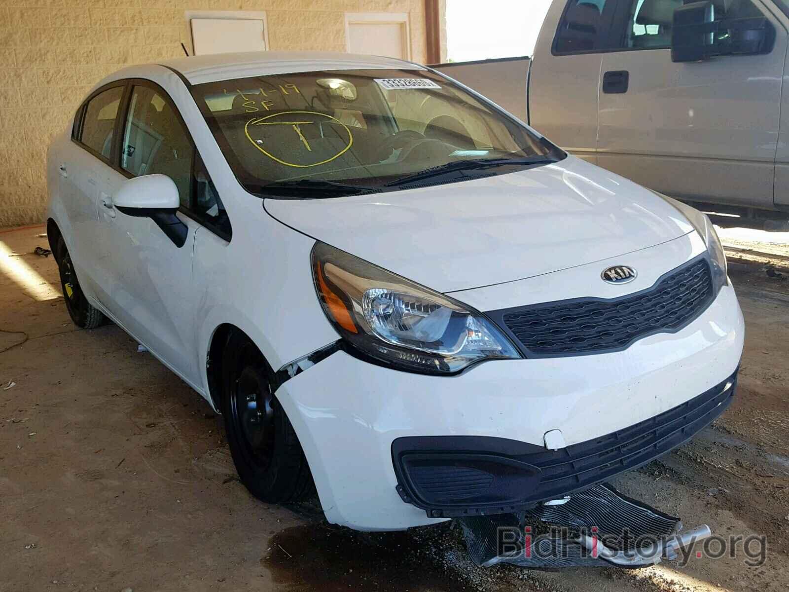 Photo KNADM4A39E6344613 - KIA RIO LX 2014